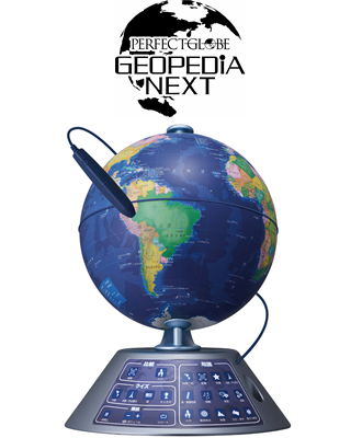 パーフェクトグローブ GEOPEDIA NEXT｜製品情報｜しゃべる地球儀 